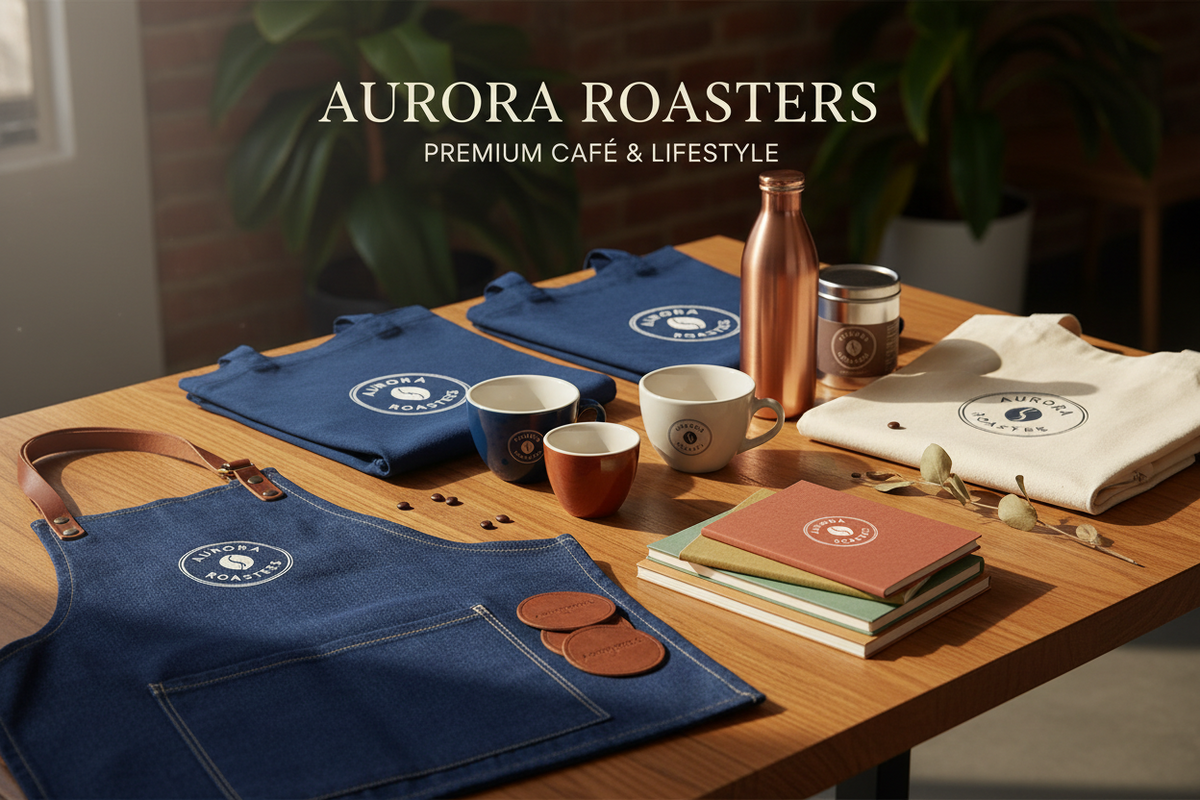 Café Branding & Lifestyle Merchandise