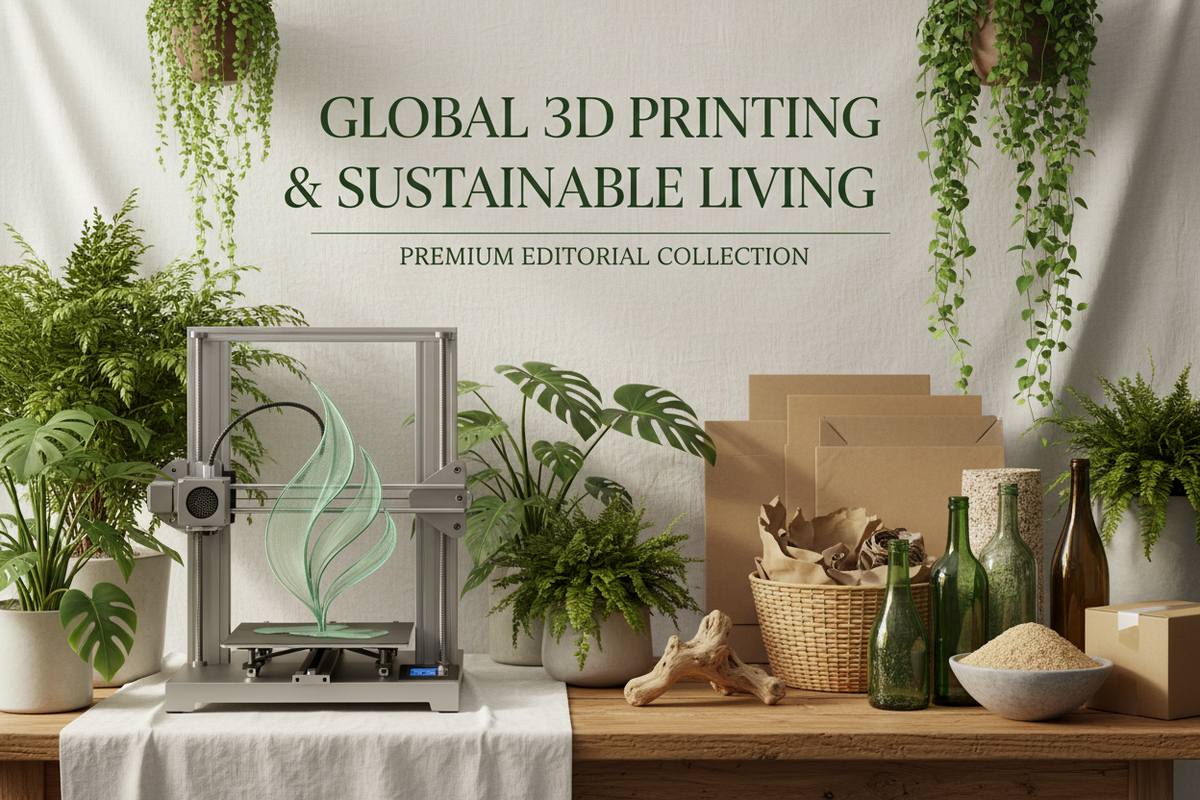 Global 3D Printing & Sustainable Living