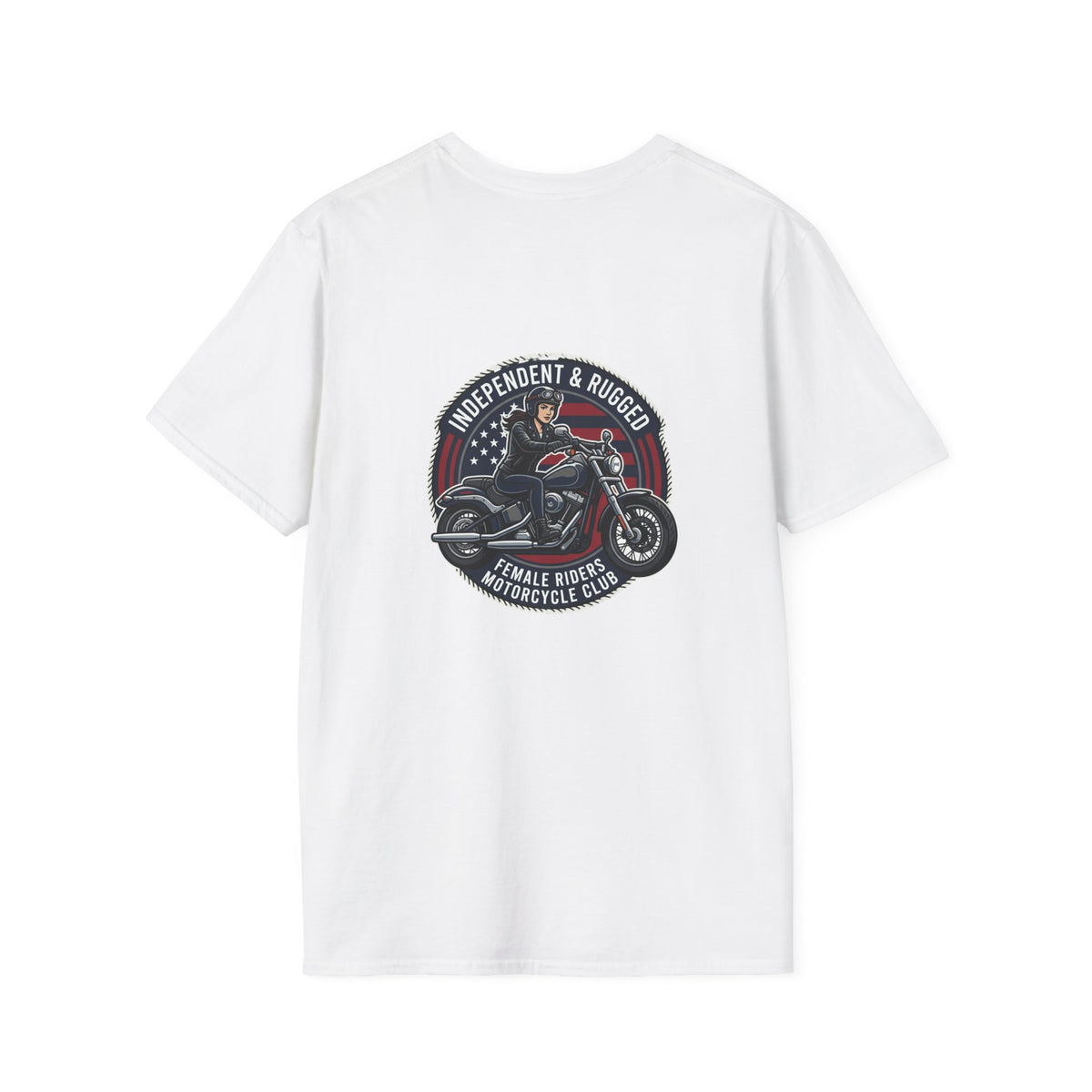 California Ladies Riding Club Motorcycle Tee — 'Feel Sparks on Wheels' Vintage Women's Biker Shirt