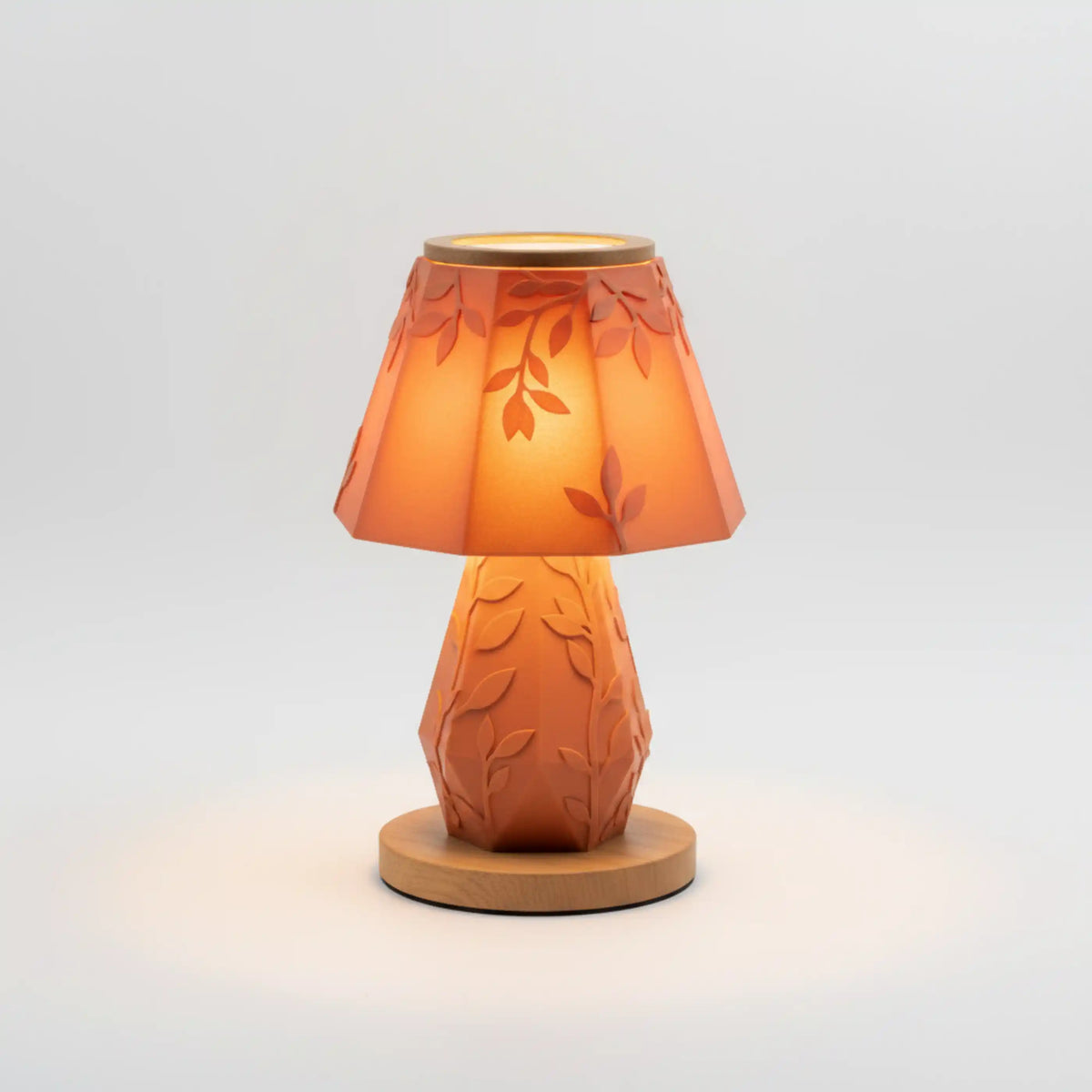 3D Printed Pedestal Table Lamp — Personalised Sustainable Ambient Lighting