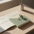 Personalised Wellness Journal — Custom Cover | Mindful Daily Planner & Gratitude Journal